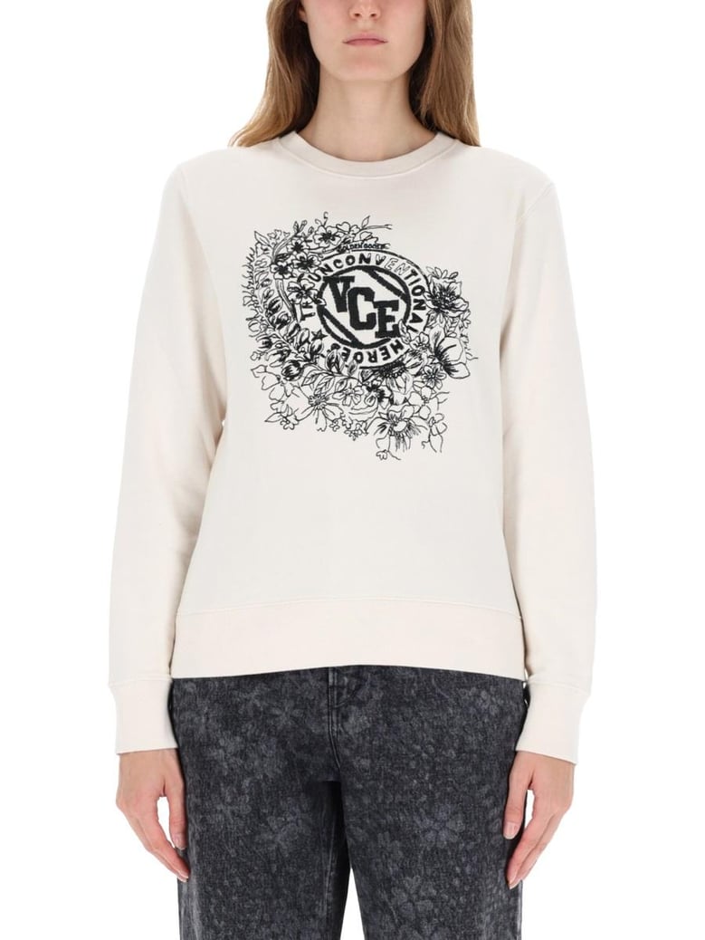 sweatshirt with embroidery by Selfnex