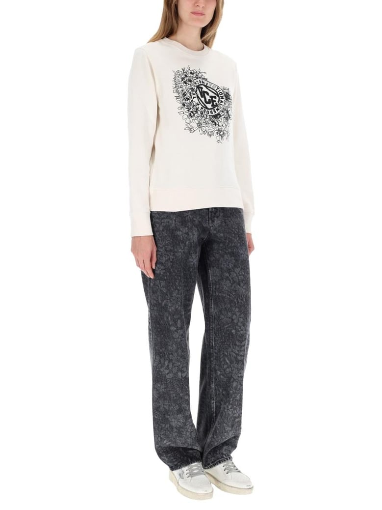 sweatshirt with embroidery by Selfnex
