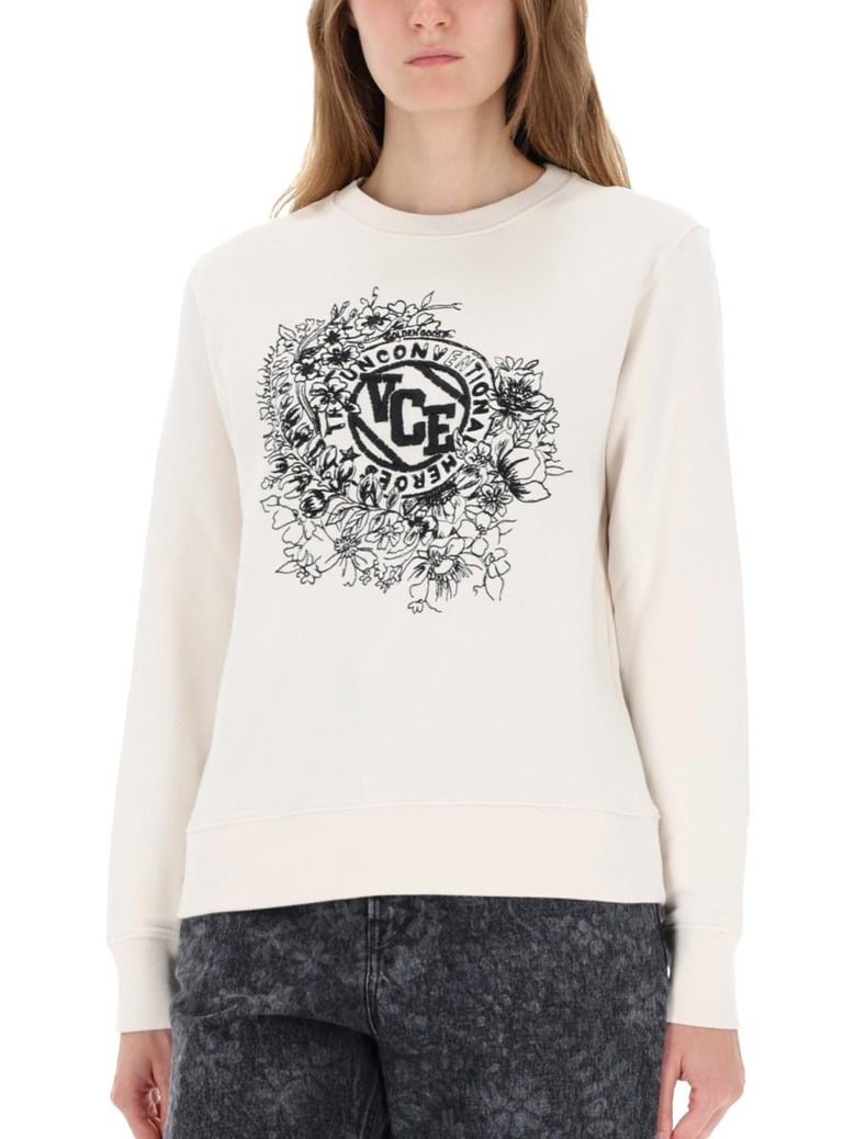 sweatshirt with embroidery by Selfnex