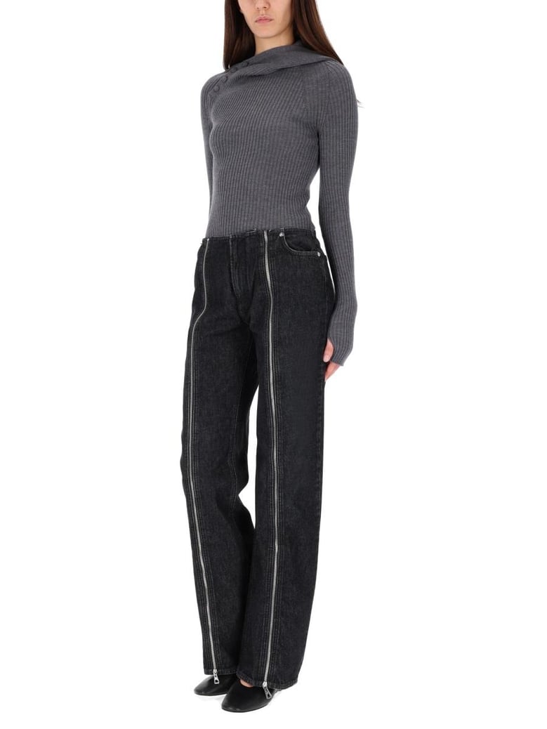 ribbed wool sweater by Selfnex