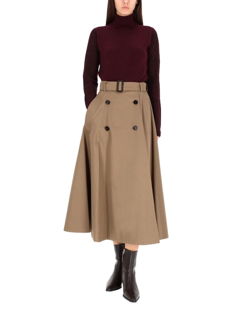 wool blend pullover by Selfnex