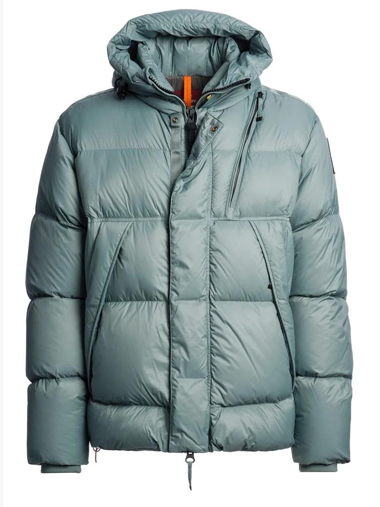 grey polyamide coat by Selfnex