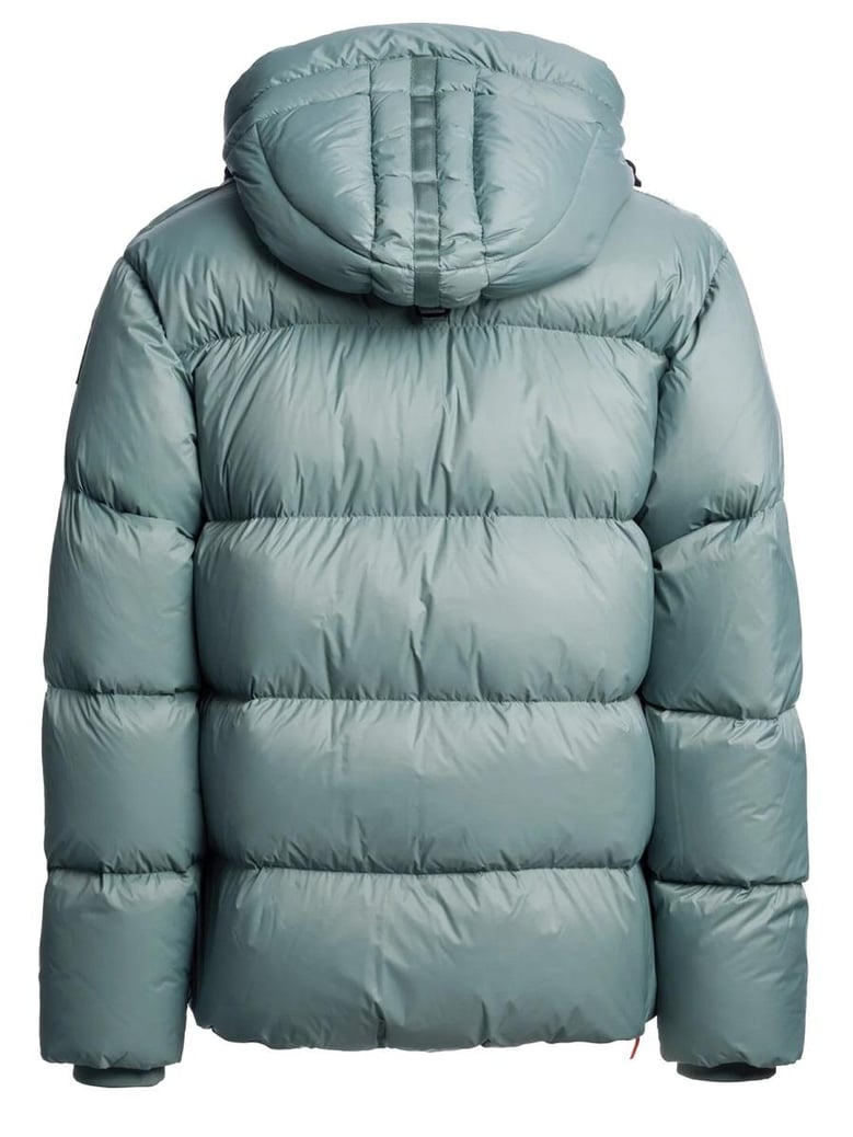 grey polyamide coat by Selfnex