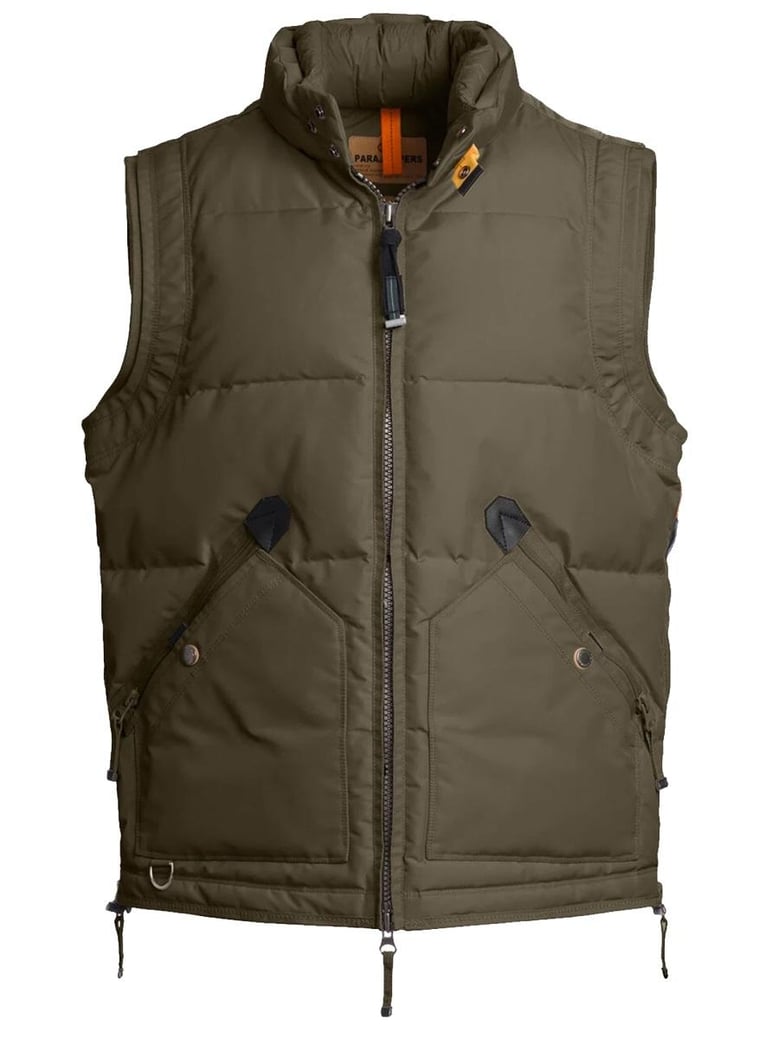 green polyamide vest by Selfnex