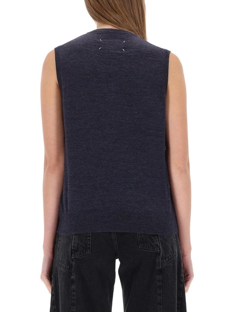 vneck vest by Selfnex