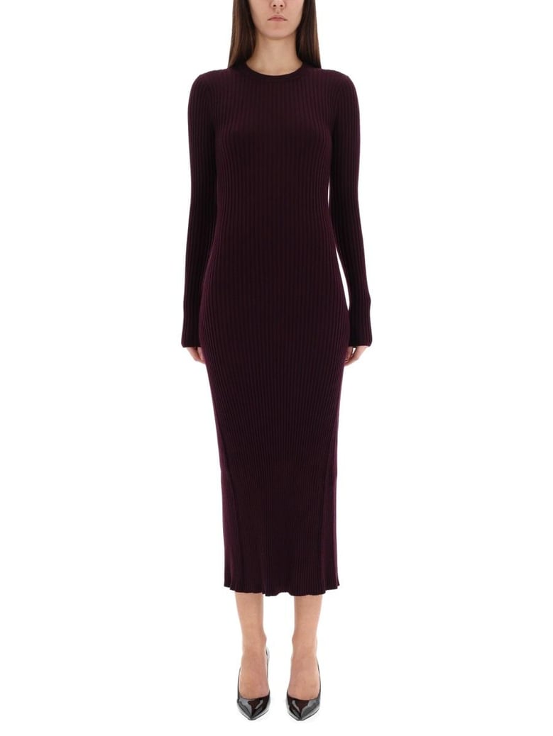 dress with back slit by Selfnex