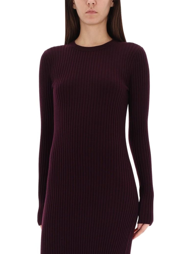 dress with back slit by Selfnex