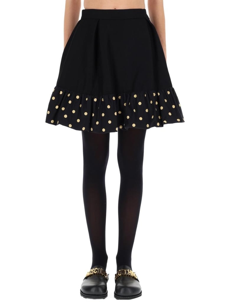 polka dots skirt by Selfnex