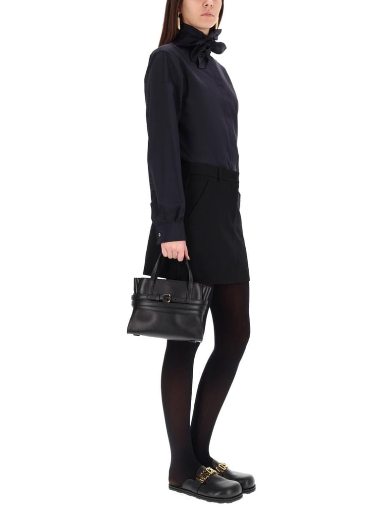 cotton poplin jacquard shirt by Selfnex