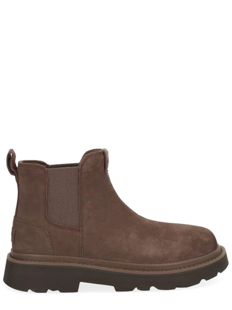 brown leather boots by Selfnex