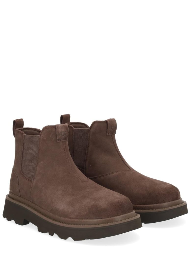 brown leather boots by Selfnex