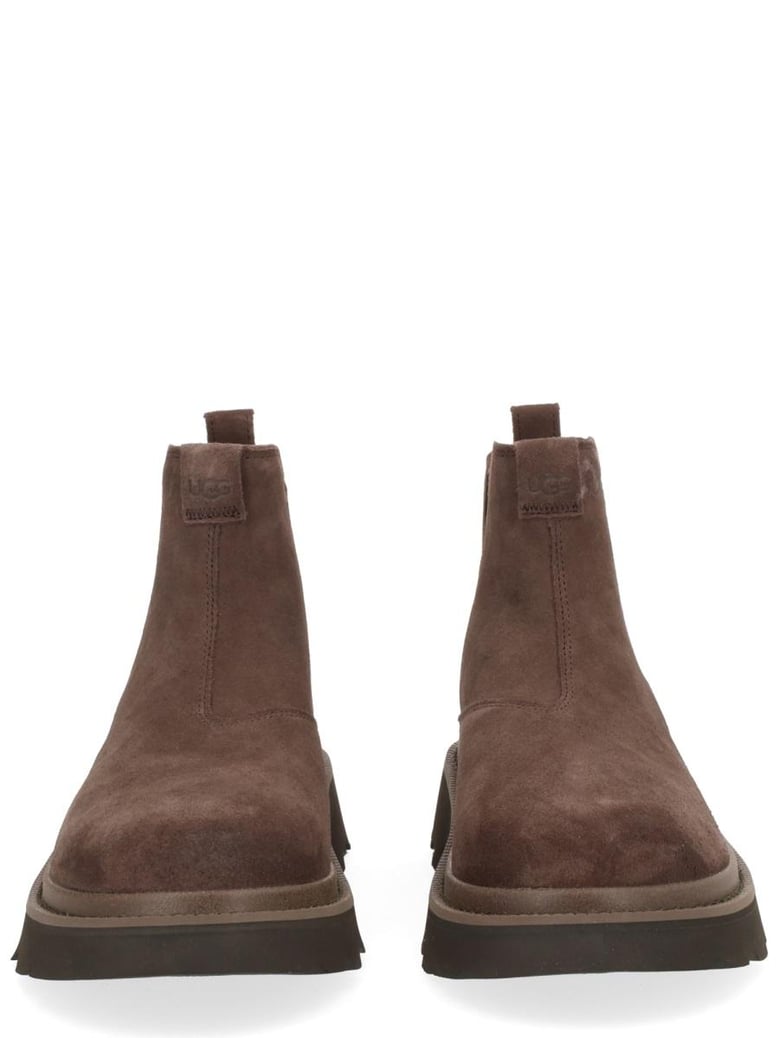 brown leather boots by Selfnex