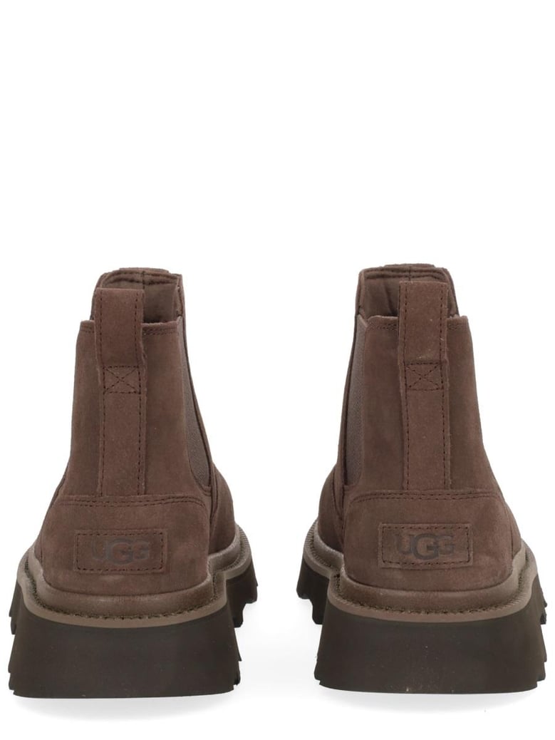 brown leather boots by Selfnex