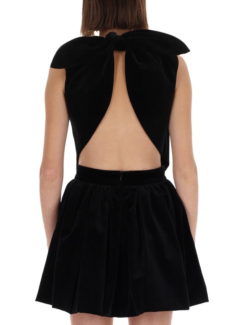 velvet foulard top by Selfnex