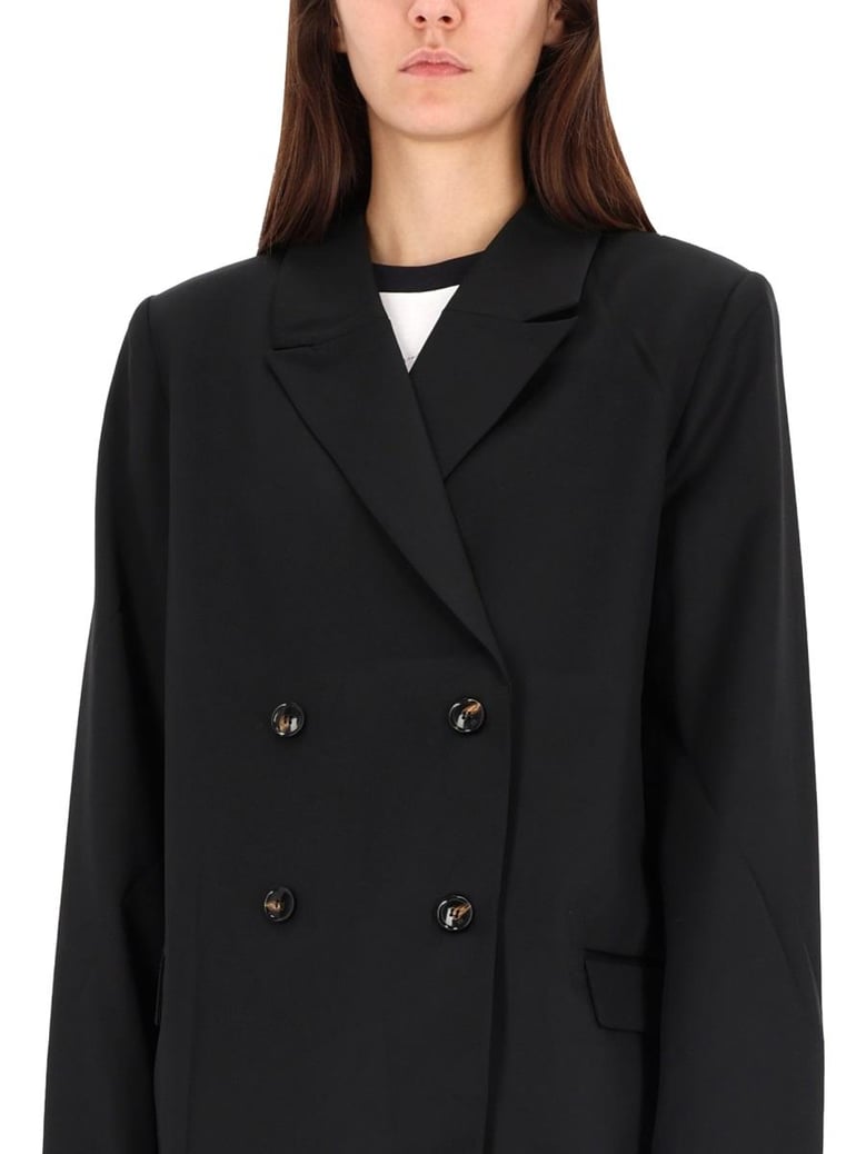 doublebreasted wool jacket by Selfnex