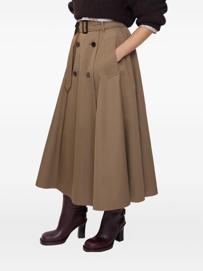 brenda midi skirt by Selfnex