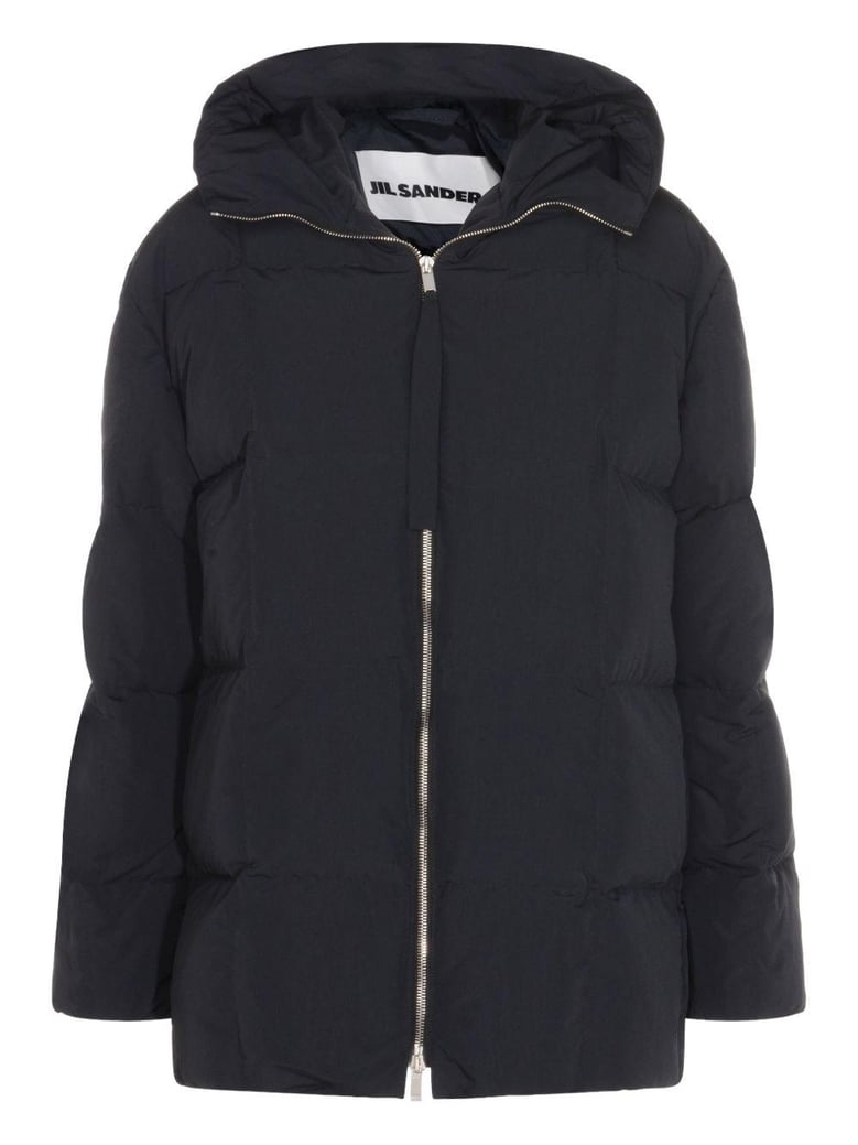 hooded down jacket by Selfnex