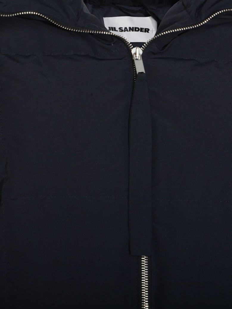 hooded down jacket by Selfnex