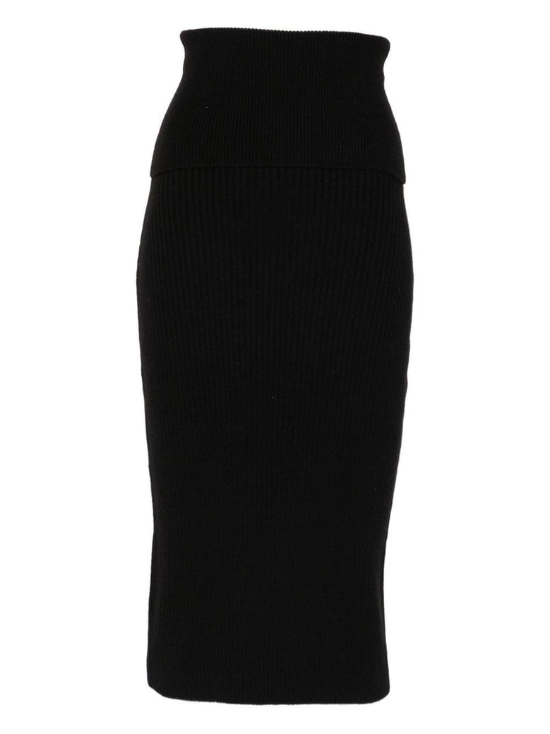 ribbed knit mid-length by Selfnex