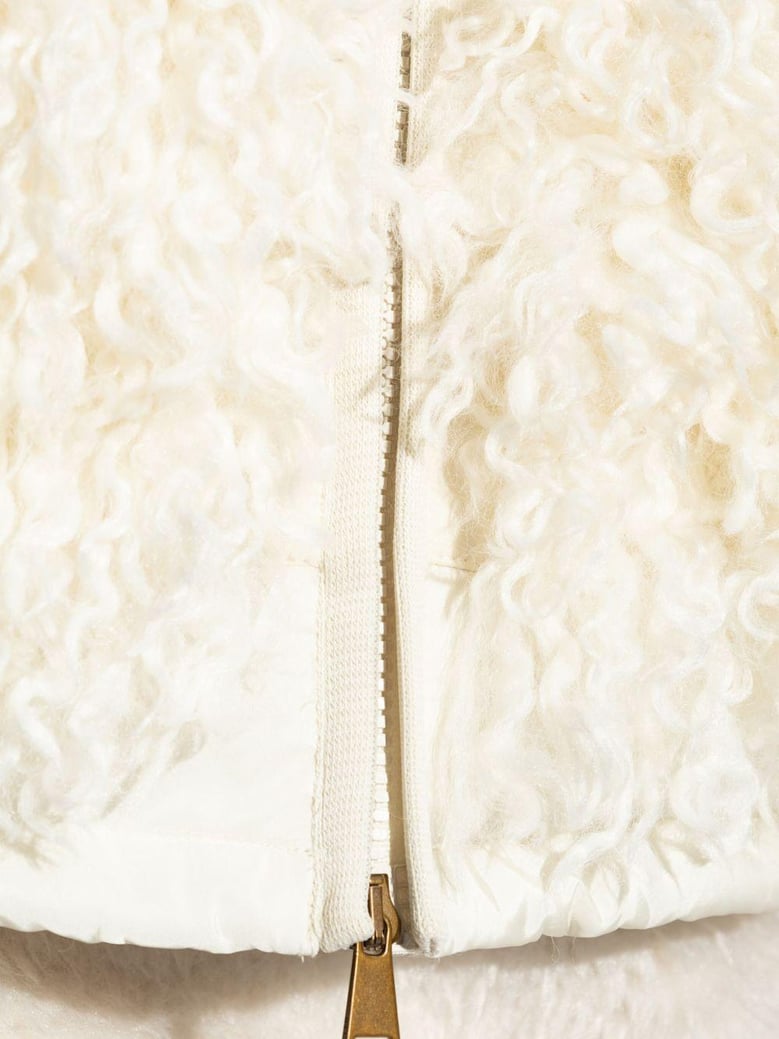 curly texture hoodie by Selfnex
