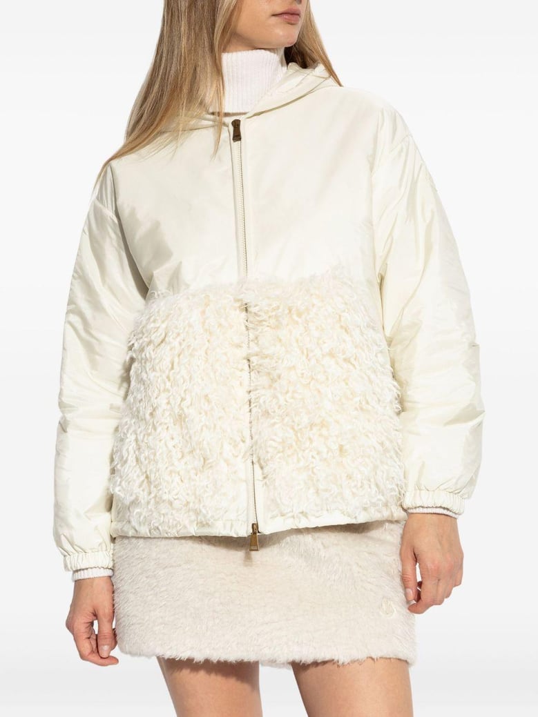 curly texture hoodie by Selfnex