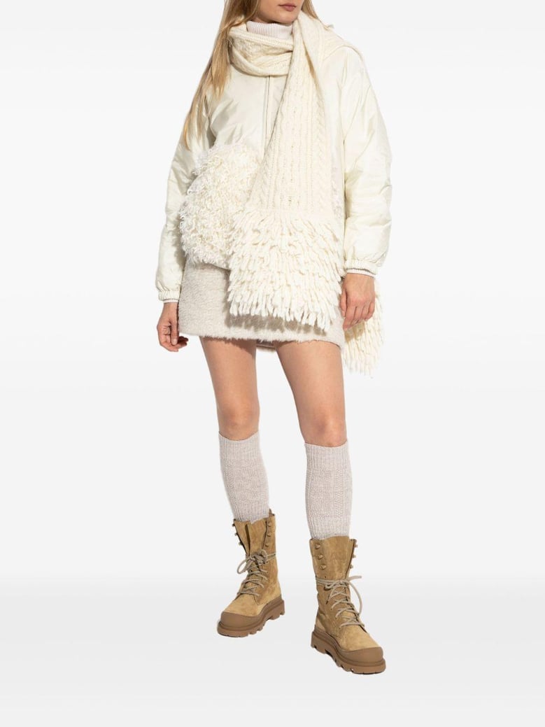 curly texture hoodie by Selfnex