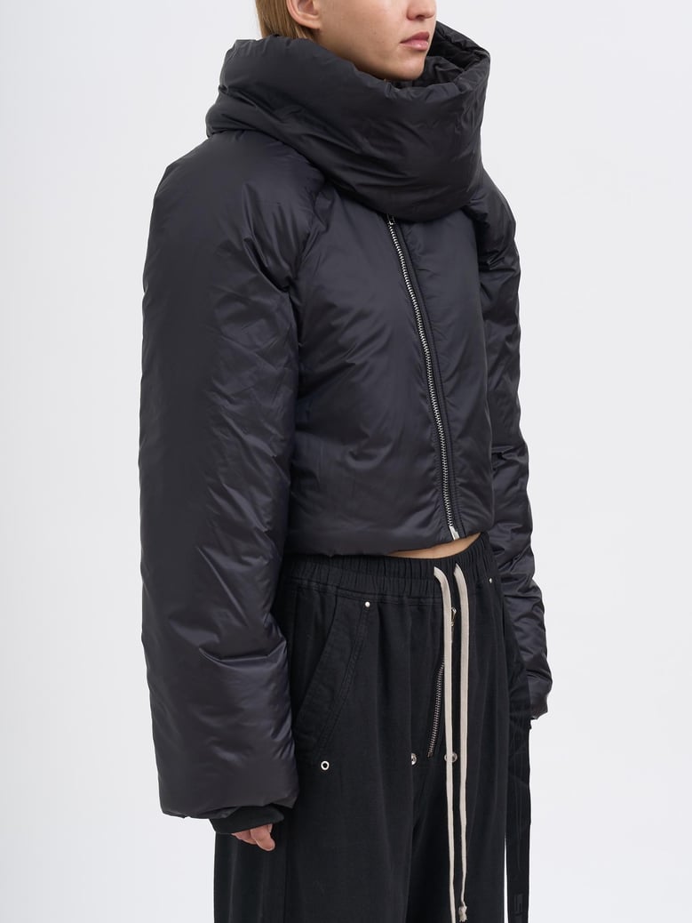 padded convertible jacket black by Selfnex
