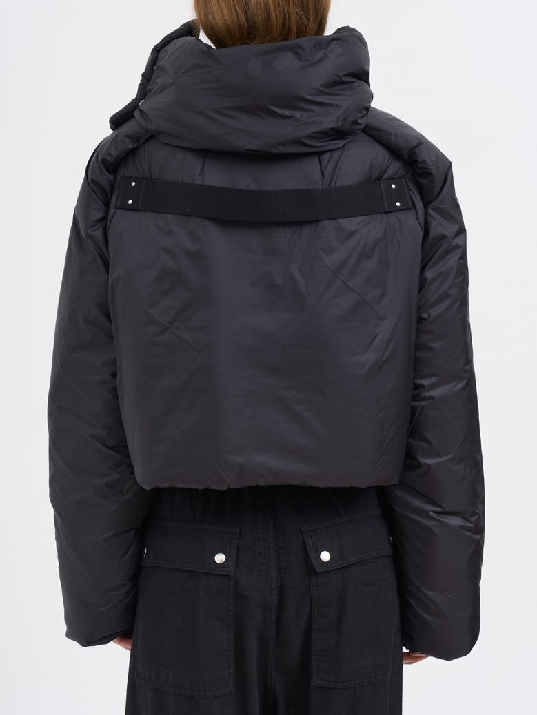 padded convertible jacket black by Selfnex