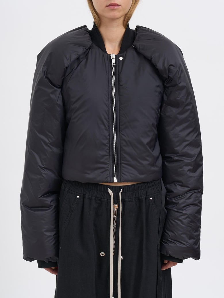 padded convertible jacket black by Selfnex