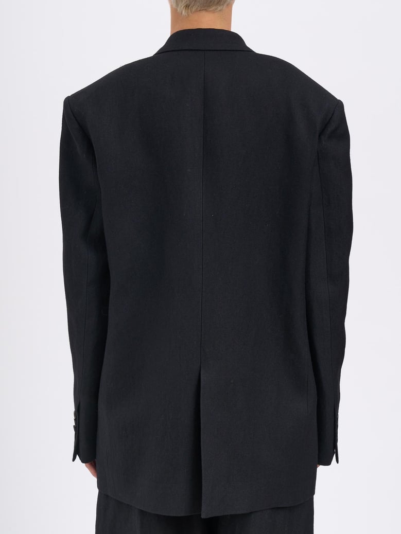 kava wool and linen jacket by Selfnex