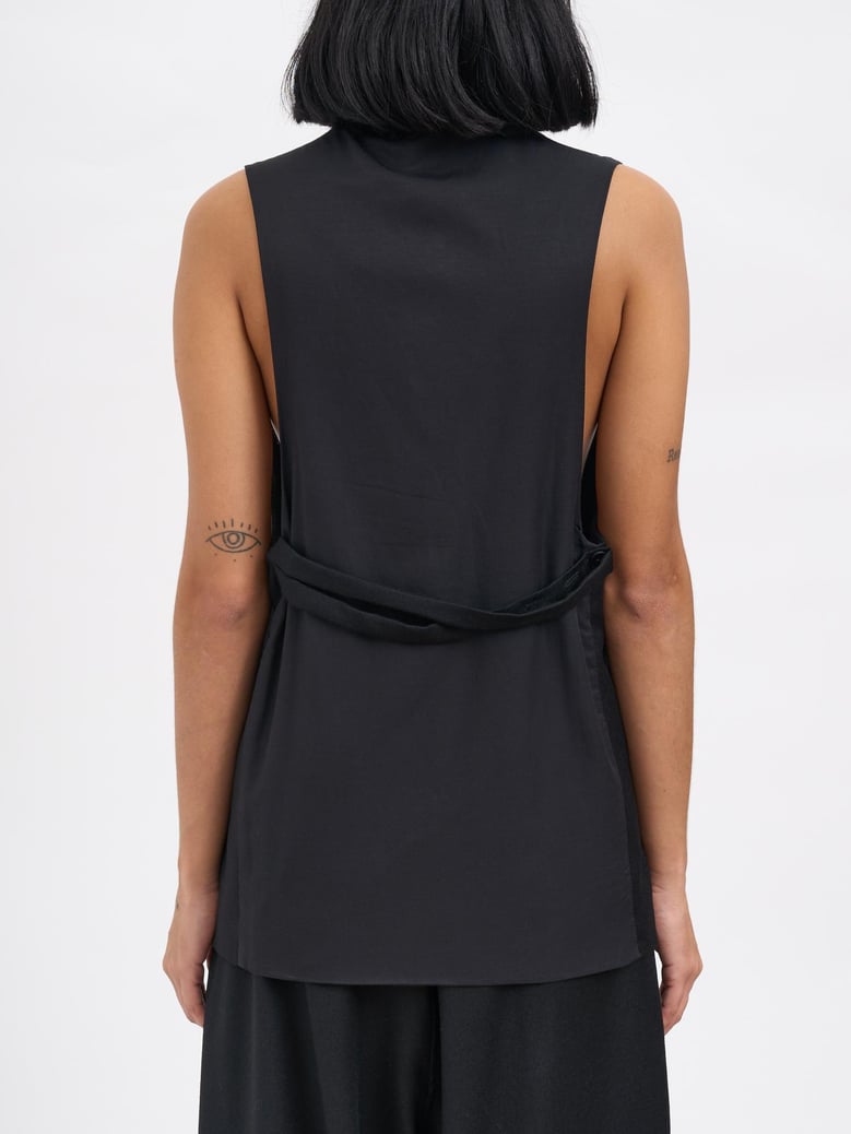 virgin wool vest by Selfnex