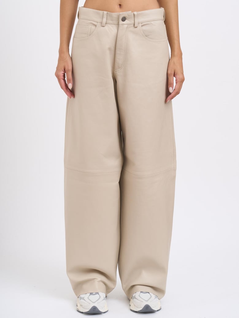 bethany leather women s trousers by Selfnex
