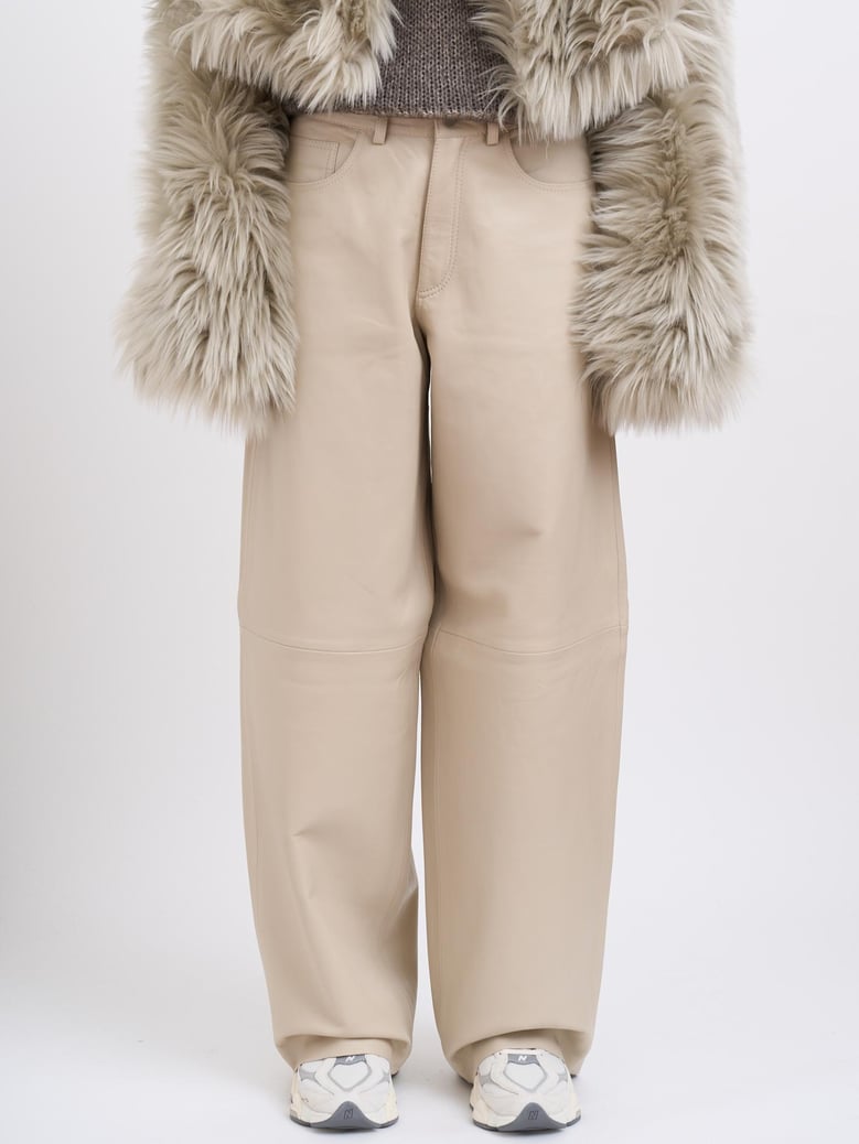 bethany leather women s trousers by Selfnex