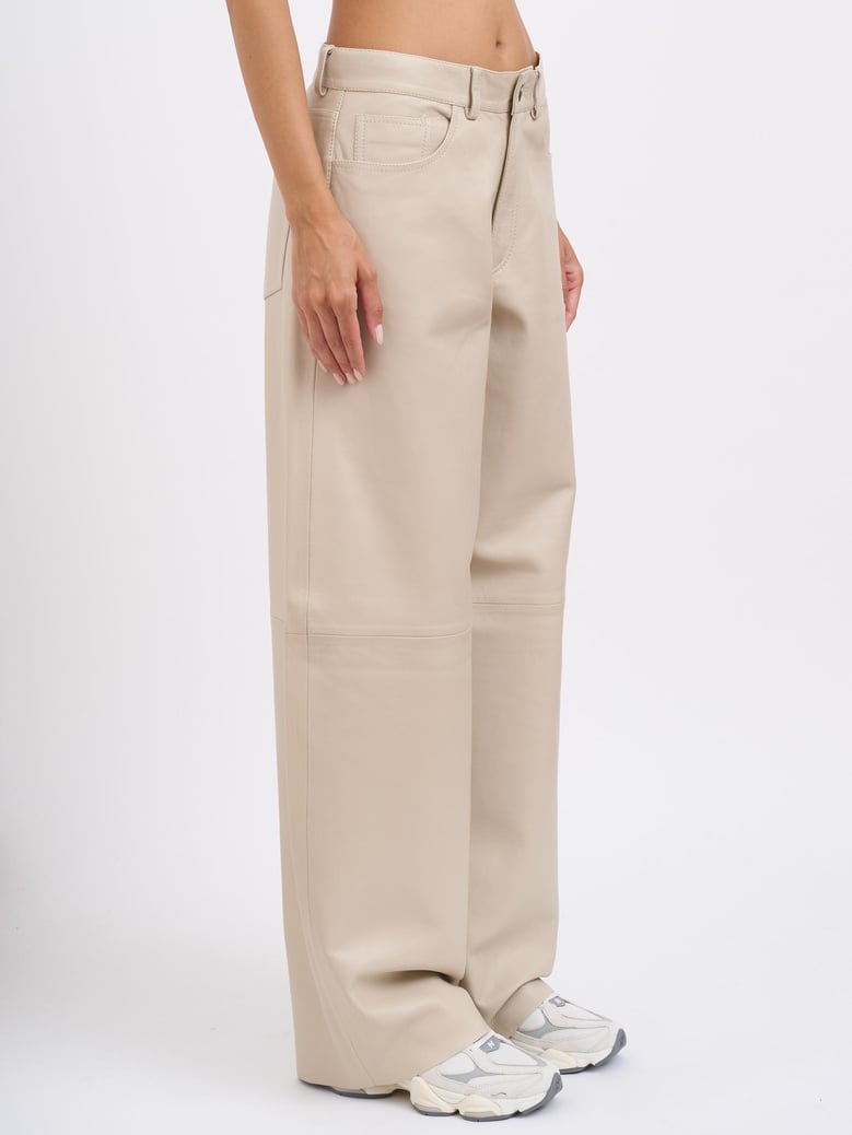 bethany leather women s trousers by Selfnex