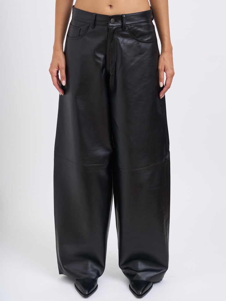bethany leather women s trousers by Selfnex