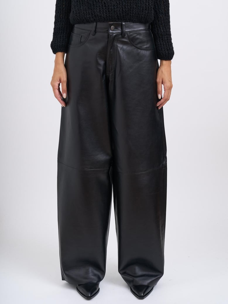 bethany leather women s trousers by Selfnex