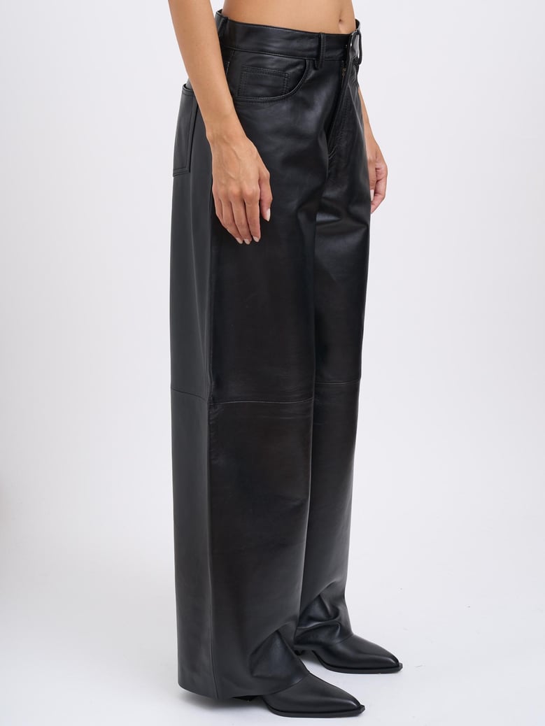 bethany leather women s trousers by Selfnex