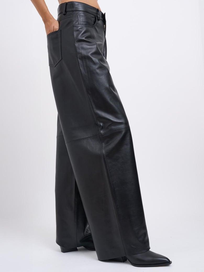 bethany leather women s trousers by Selfnex