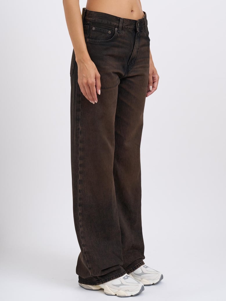 korea brown black pants by Selfnex