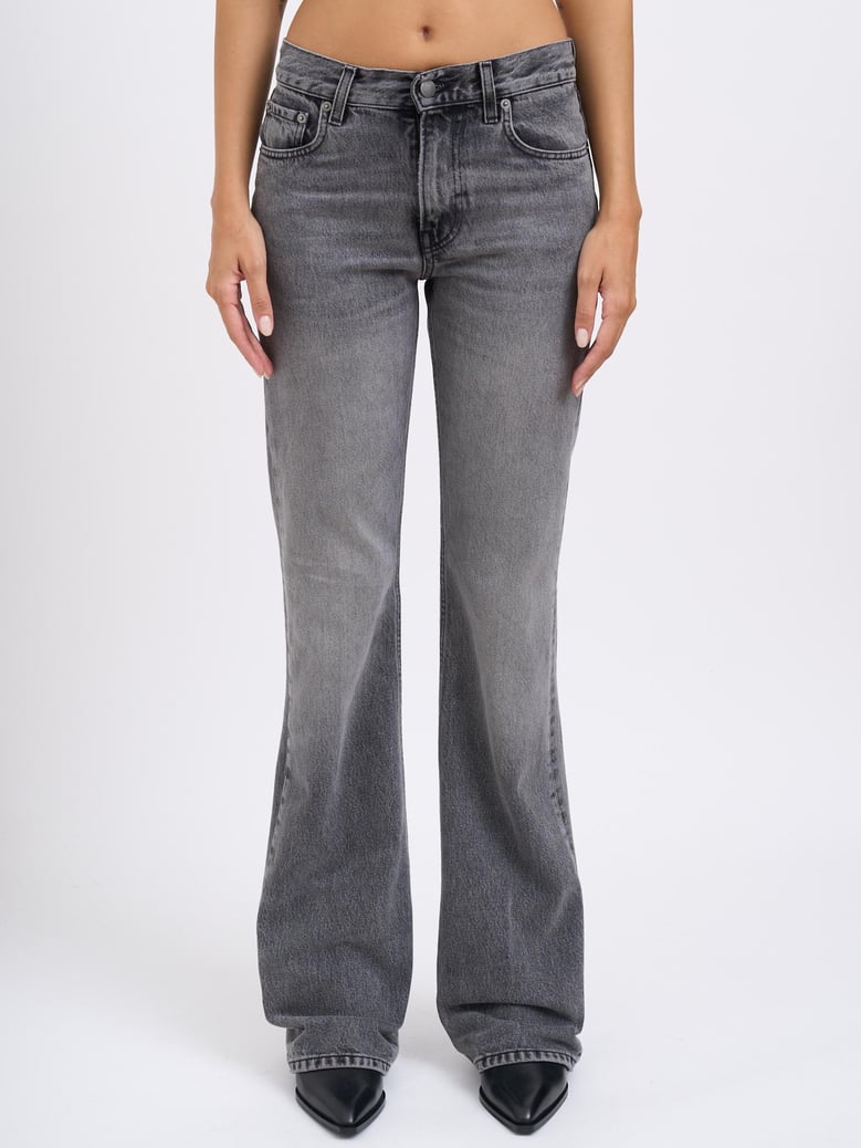 flora flanel grey trousers by Selfnex