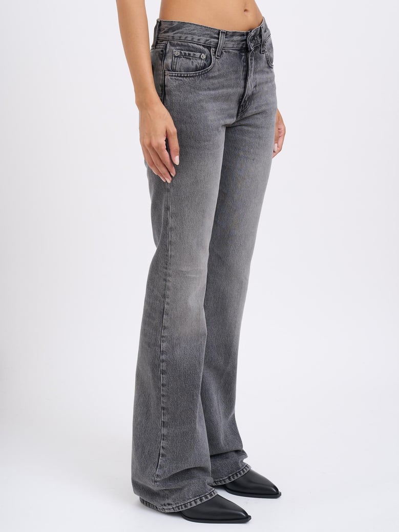 flora flanel grey trousers by Selfnex