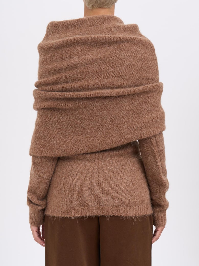 bound top rye sweater by Selfnex
