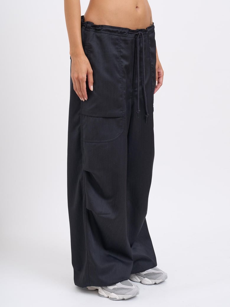 barren cargo suiting gray pants by Selfnex