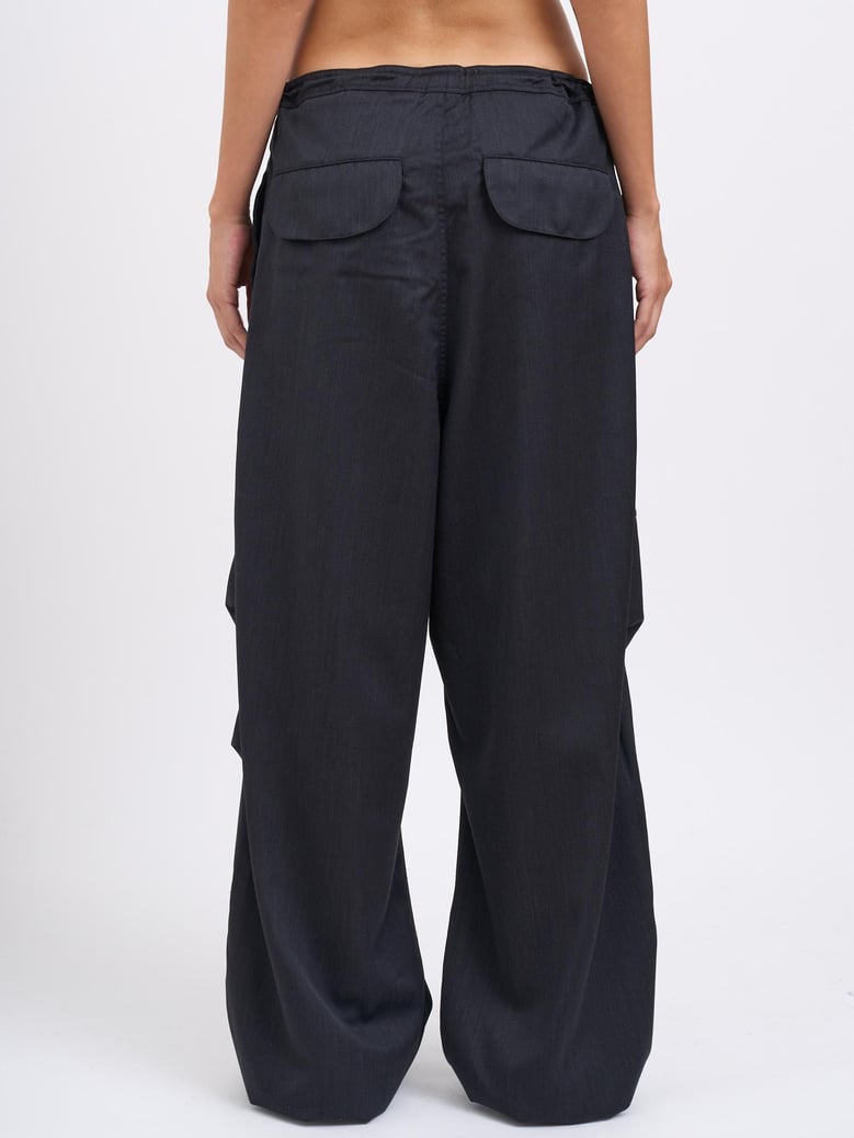 barren cargo suiting gray pants by Selfnex