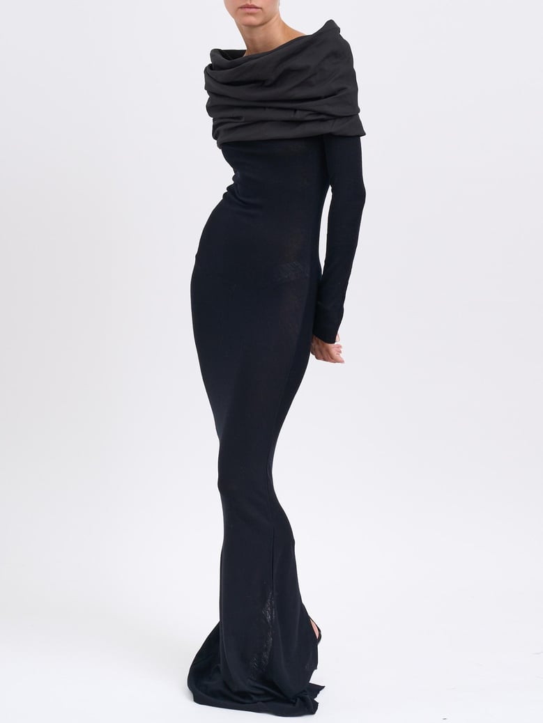 cavalier dress black by Selfnex