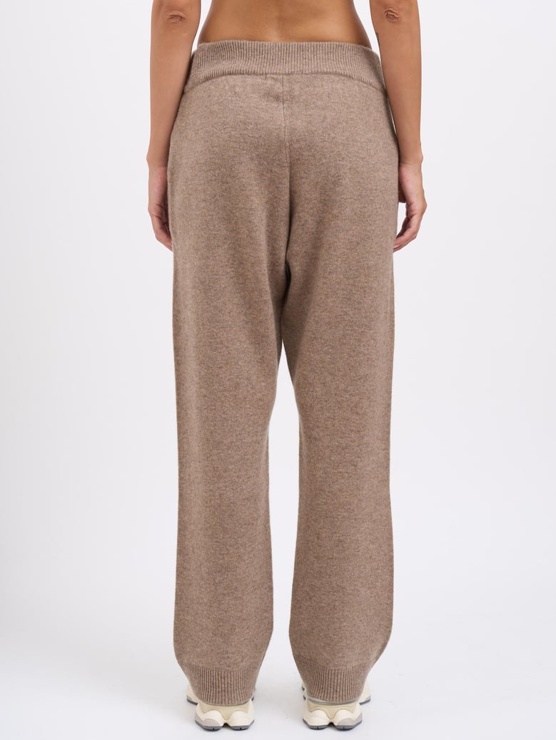cashmere blend knit trousers by Selfnex