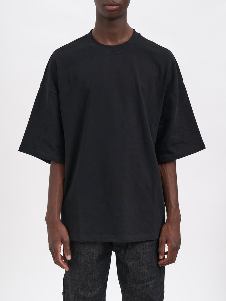 heavy boxy tee black sweatshirt by Selfnex