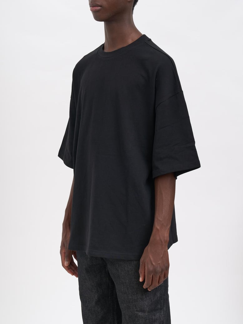 heavy boxy tee black sweatshirt by Selfnex