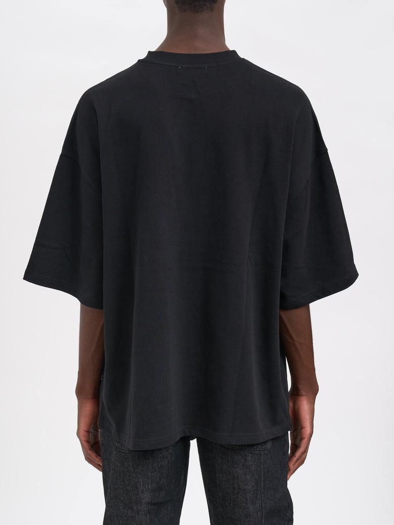 heavy boxy tee black sweatshirt by Selfnex