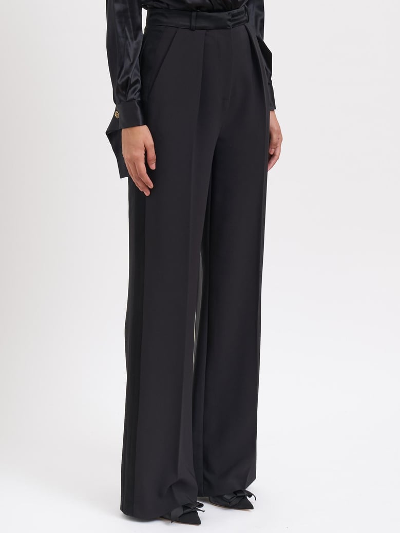 trousers with tuxedo details by Selfnex
